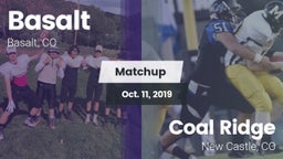 Matchup: Basalt vs. Coal Ridge  2019