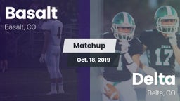 Matchup: Basalt vs. Delta  2019