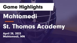 Mahtomedi  vs St. Thomas Academy   Game Highlights - April 28, 2023