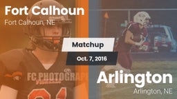 Matchup: Fort Calhoun High vs. Arlington  2016