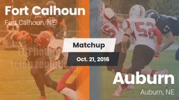 Matchup: Fort Calhoun High vs. Auburn  2016