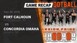 Recap: Fort Calhoun  vs. Concordia Omaha 2016