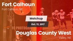 Matchup: Fort Calhoun High vs. Douglas County West  2017