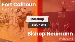 Matchup: Fort Calhoun High vs. Bishop Neumann  2018