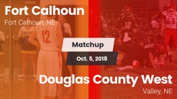 Matchup: Fort Calhoun High vs. Douglas County West  2018