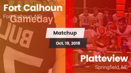Matchup: Fort Calhoun High vs. Platteview  2018
