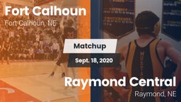 Matchup: Fort Calhoun High vs. Raymond Central  2020