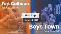Matchup: Fort Calhoun High vs. Boys Town  2020