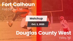 Matchup: Fort Calhoun High vs. Douglas County West  2020