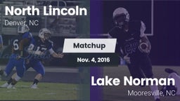 Matchup: North Lincoln vs. Lake Norman  2016