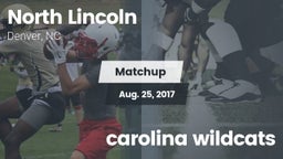 Matchup: North Lincoln vs. carolina wildcats 2017