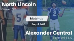 Matchup: North Lincoln vs. Alexander Central  2017