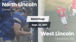 Matchup: North Lincoln vs. West Lincoln  2017