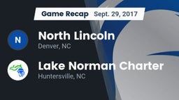 Recap: North Lincoln  vs. Lake Norman Charter  2017
