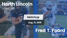 Matchup: North Lincoln vs. Fred T. Foard  2018