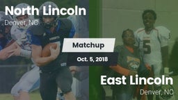Matchup: North Lincoln vs. East Lincoln  2018