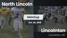 Matchup: North Lincoln vs. Lincolnton  2018