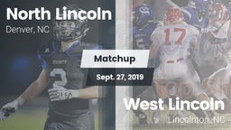 Matchup: North Lincoln vs. West Lincoln  2019