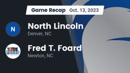 Recap: North Lincoln  vs. Fred T. Foard  2023