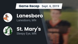 Recap: Lanesboro  vs. St. Mary's  2019