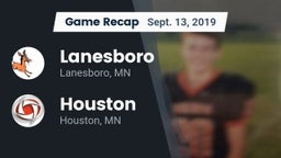 Recap: Lanesboro  vs. Houston  2019