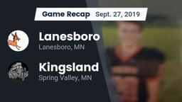 Recap: Lanesboro  vs. Kingsland  2019