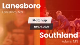 Matchup: Lanesboro vs. Southland  2020