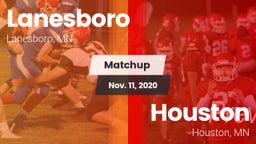 Matchup: Lanesboro vs. Houston  2020