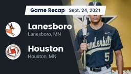 Recap: Lanesboro  vs. Houston  2021