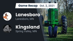 Recap: Lanesboro  vs. Kingsland  2021