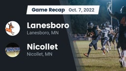 Recap: Lanesboro  vs. Nicollet  2022