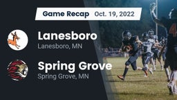 Recap: Lanesboro  vs. Spring Grove  2022