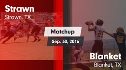 Matchup: Strawn vs. Blanket  2015