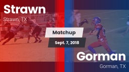Matchup: Strawn vs. Gorman  2018