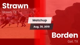 Matchup: Strawn vs. Borden  2019