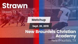 Matchup: Strawn vs. New Braunfels Christian Academy 2019