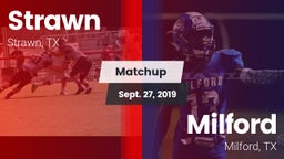 Matchup: Strawn vs. Milford  2019