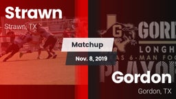 Matchup: Strawn vs. Gordon  2019