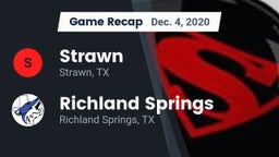 Recap: Strawn  vs. Richland Springs  2020