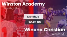 Matchup: Winston Academy vs. Winona Christian  2017