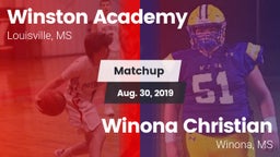 Matchup: Winston Academy vs. Winona Christian  2019