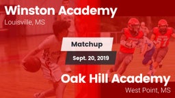 Matchup: Winston Academy vs. Oak Hill Academy  2019