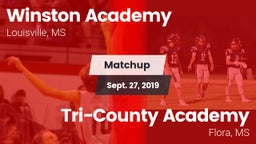 Matchup: Winston Academy vs. Tri-County Academy  2019