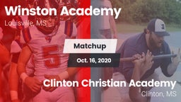 Matchup: Winston Academy vs. Clinton Christian Academy  2020