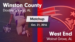 Matchup: Winston County vs. West End  2016