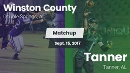 Matchup: Winston County vs. Tanner  2017