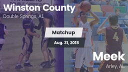 Matchup: Winston County vs. Meek  2018