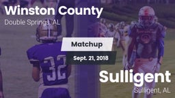 Matchup: Winston County vs. Sulligent  2018