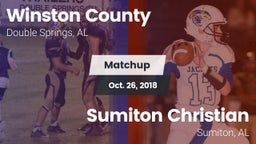 Matchup: Winston County vs. Sumiton Christian  2018