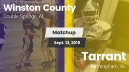Matchup: Winston County vs. Tarrant  2019